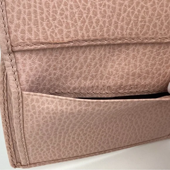 Authentic Gucci GG marmot tri fold compact wallet - Picture 10 of 12